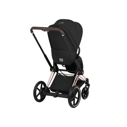 Cybex Poussette e-PRIAM Sepia Black Cadre Rose Gold