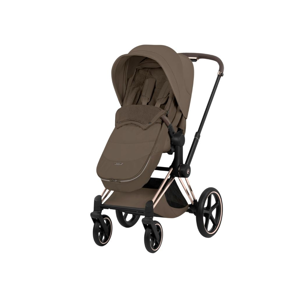 Cybex Voetenzak Platinum Coconut Brown