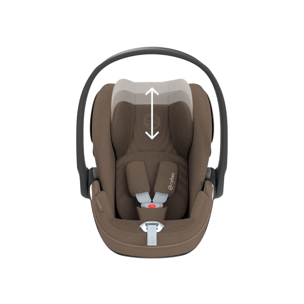 Cybex Siège Auto Groupe 0+ Cloud T i-Size Plus Coconut Brown