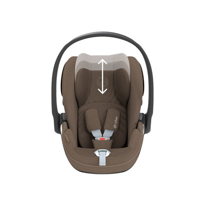 Cybex Siège Auto Groupe 0+ Cloud T i-Size Plus Coconut Brown