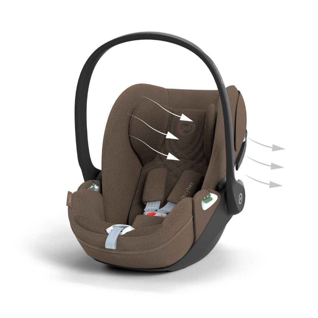 Cybex Autostoel Groep 0+ Cloud T i-Size Plus Coconut Brown