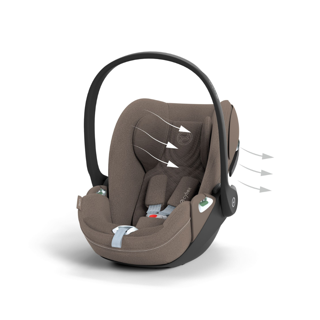 Cybex Siège Auto Groupe 0+ Cloud T i-Size Plus Coconut Brown