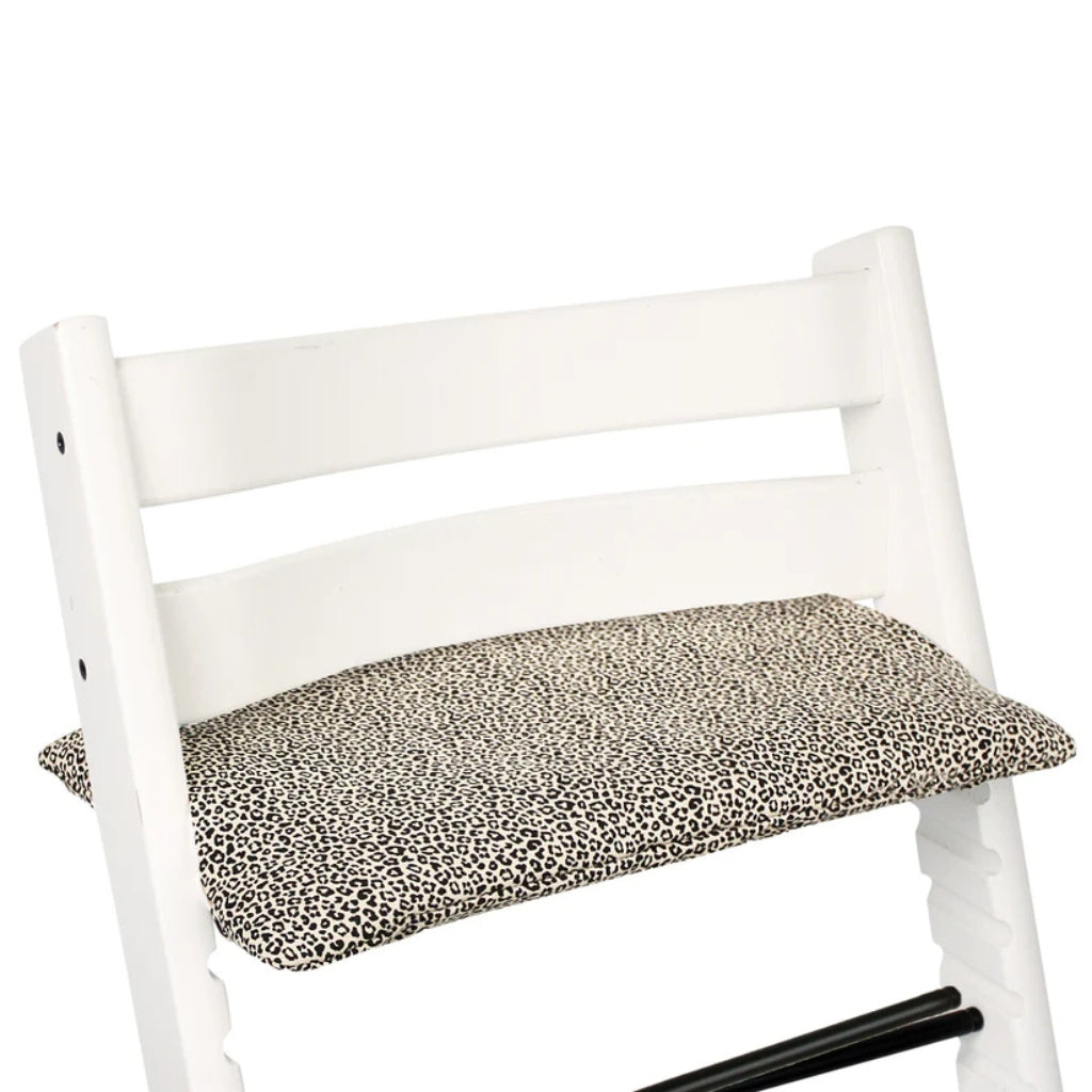 Ukje Coussin d'assise pour Tripp Trapp, motif léopard sable