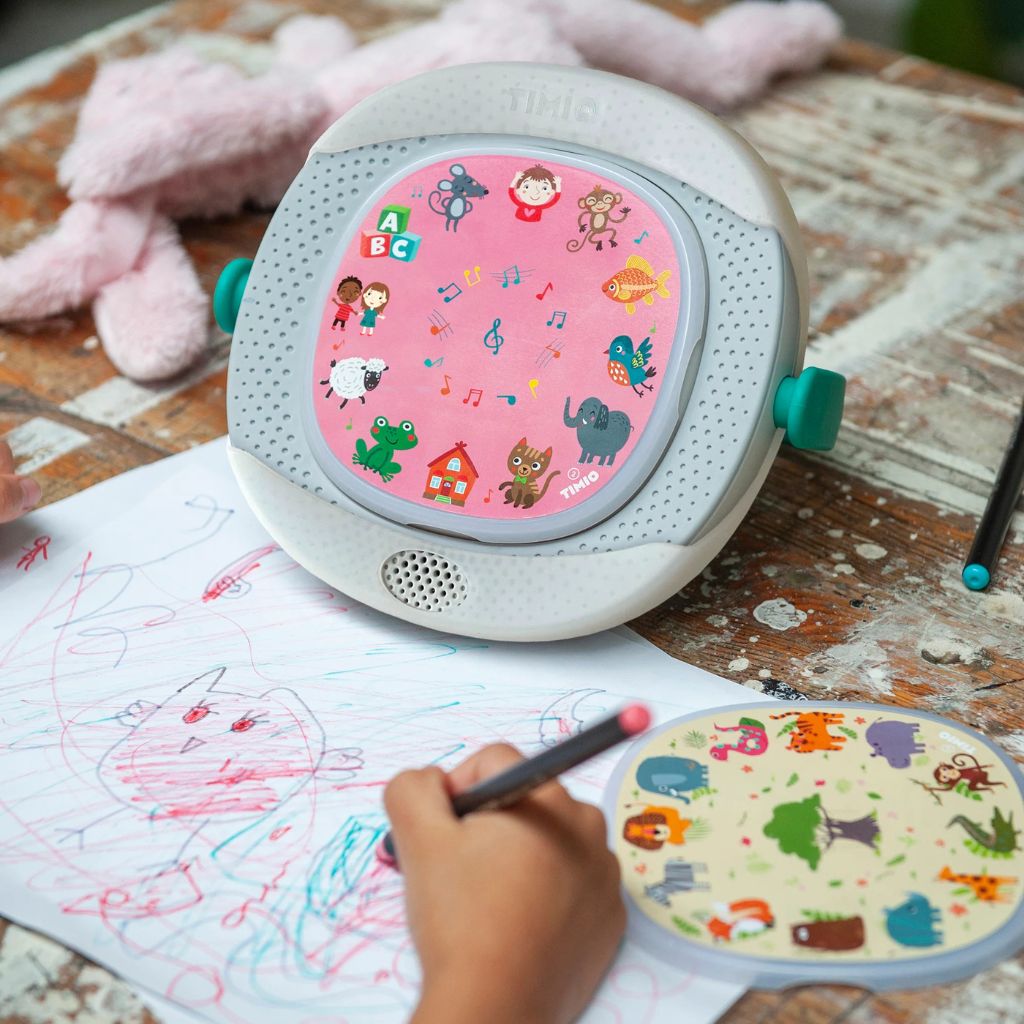 Timio Lecteur éducatif avec étui en silicone – 5 disques