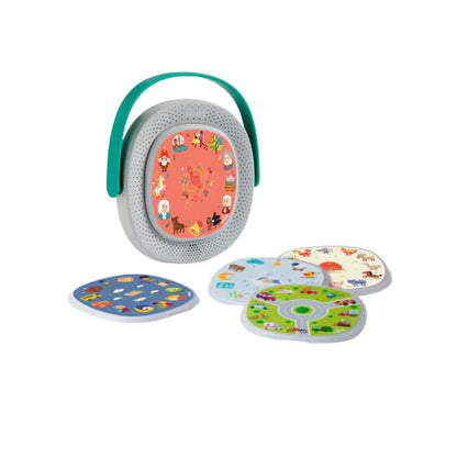 Timio Lecteur éducatif avec étui en silicone – 5 disques
