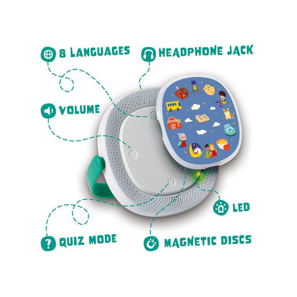 Timio Lecteur éducatif avec étui en silicone – 5 disques