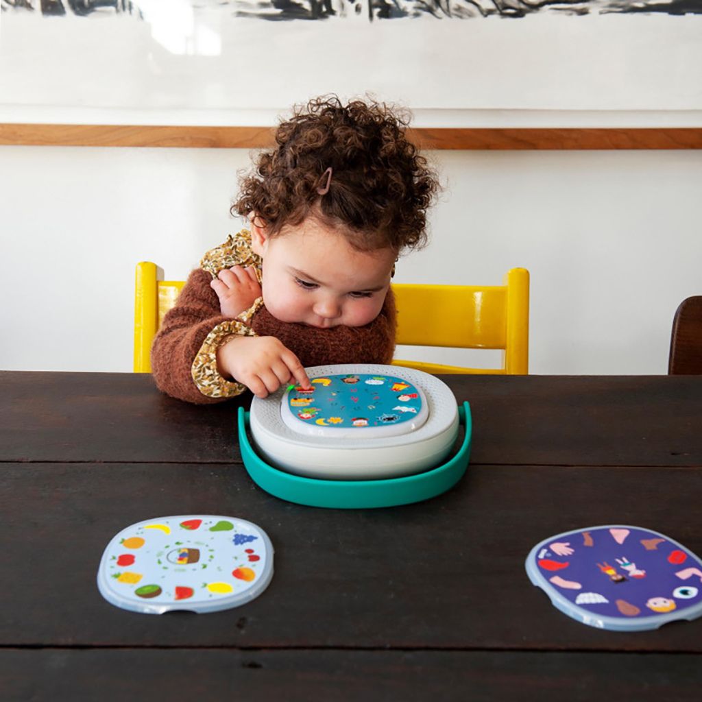 Timio Lecteur éducatif avec étui en silicone – 5 disques