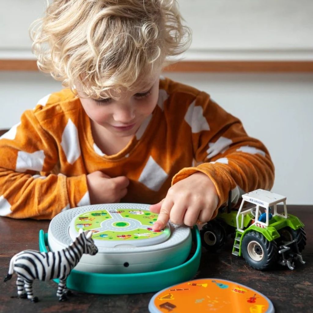 Timio Lecteur éducatif avec étui en silicone – 5 disques