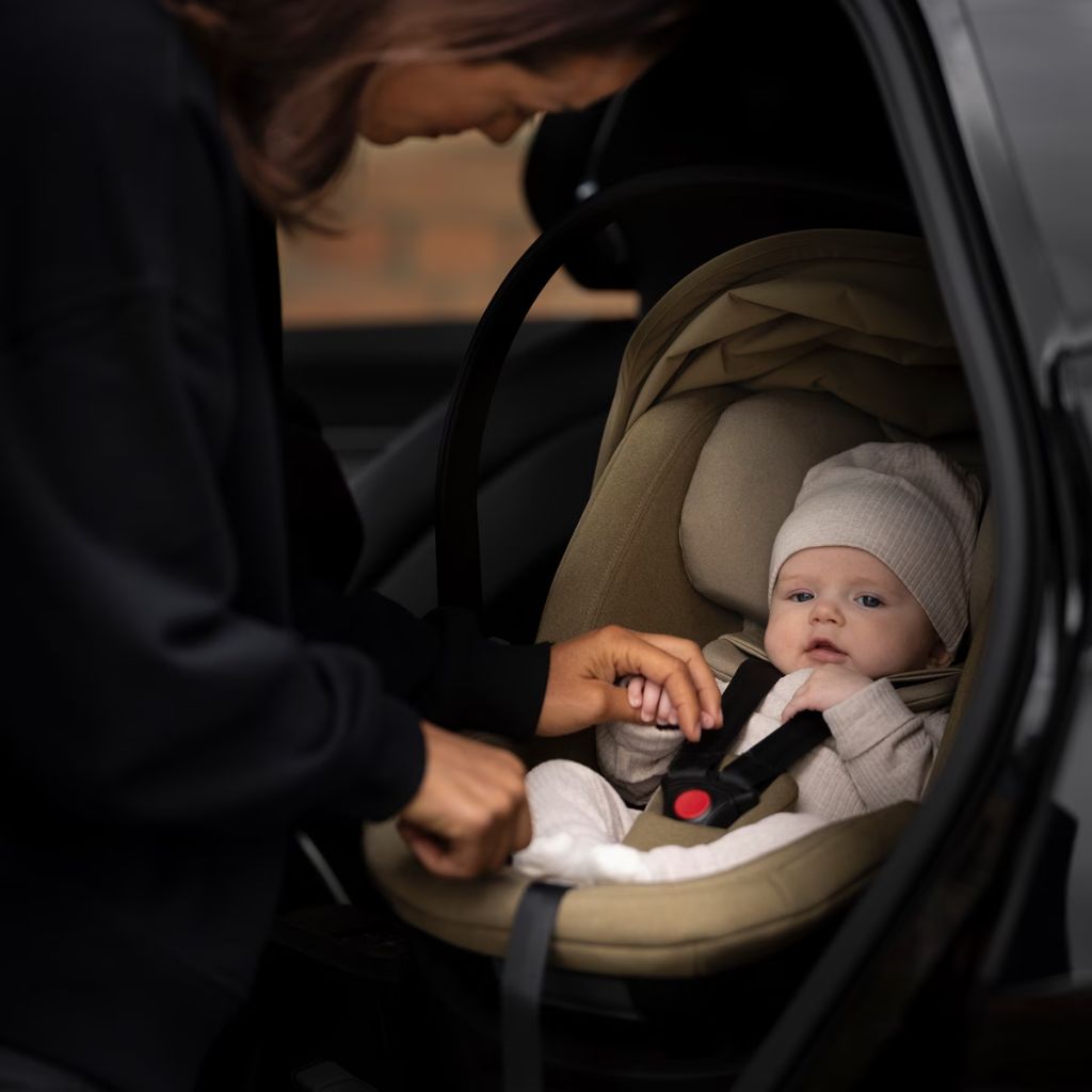 Thule Draagbare autostoel Groep 0+ Maple Faded Khaki