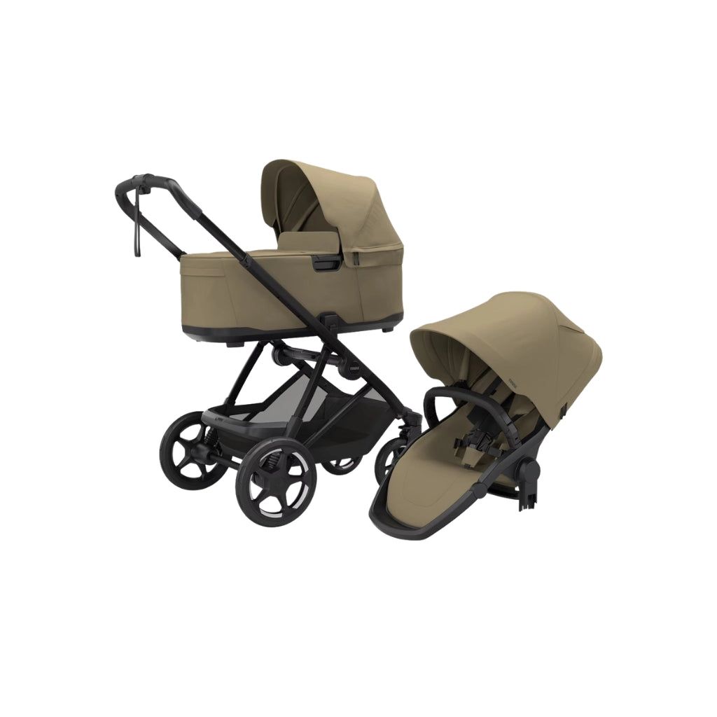 Thule Kinderwagen Charm Draagmand Faded Khaki