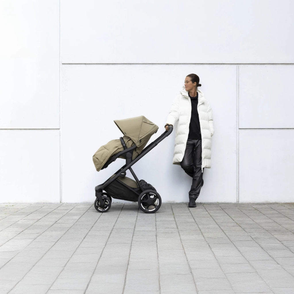Thule Kinderwagen Charm Draagmand Faded Khaki