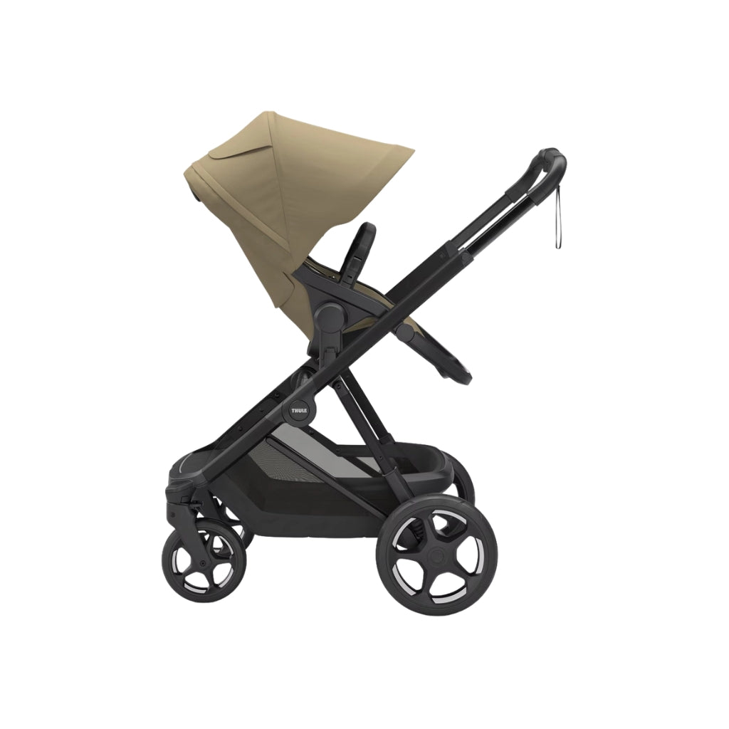 Thule Kinderwagen Charm Draagmand Faded Khaki