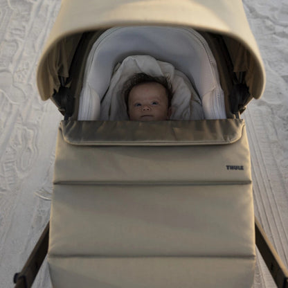 Thule Kinderwagen Charm Draagmand Faded Khaki