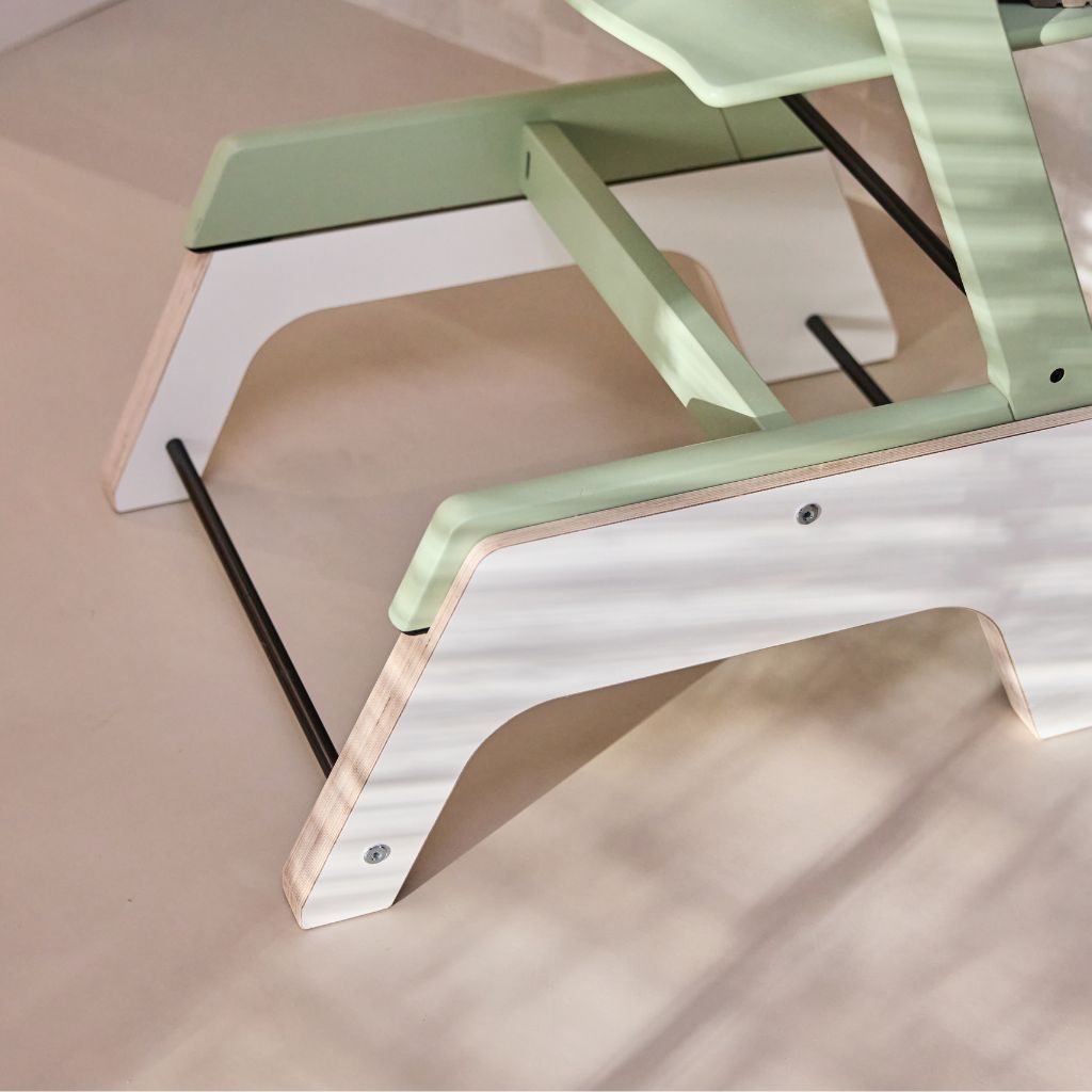 BoosterMe Rehausseur Pour Chaise Haute Stokke Tripp Trapp Blanc