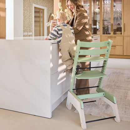 BoosterMe Rehausseur Pour Chaise Haute Stokke Tripp Trapp Blanc