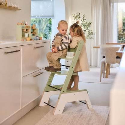 BoosterMe Rehausseur Pour Chaise Haute Stokke Tripp Trapp Blanc
