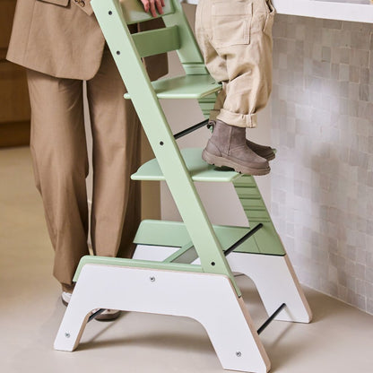 BoosterMe Rehausseur Pour Chaise Haute Stokke Tripp Trapp Blanc