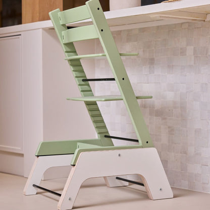 BoosterMe Rehausseur Pour Chaise Haute Stokke Tripp Trapp Blanc