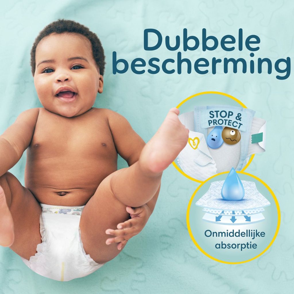 Pampers Couches Premium Protection M1 – 41 pièces
