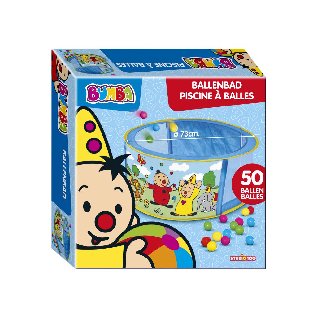 Bumba Ballenbad Veelkleurig – 50 stuks