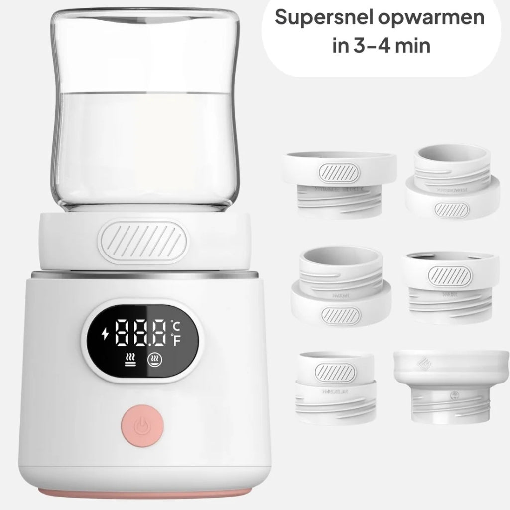 Mammie GO Flesverwarmer Wit