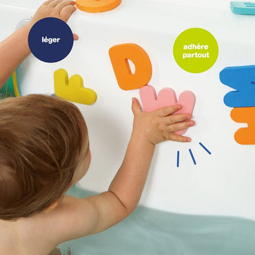 LUDI Badspeelgoed Alfabet Veelkleurig