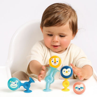 LUDI Ontwikkelingsspel Smac Pop met Zuignappen Veelkleurig