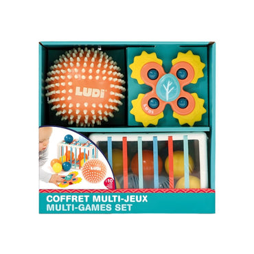 LUDI Activiteitenkubus Veelkleurig – 12 stuks