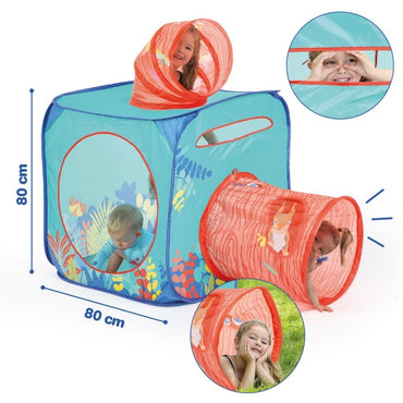 LUDI Activiteitspeeltje Ontdekkingkubus Multicolor
