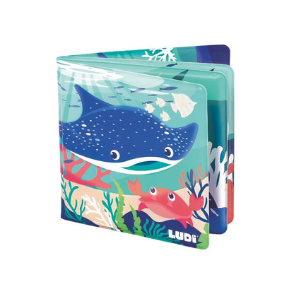 LUDI Badspeelgoed Magisch Badboek Zee Thema Veelkleurig