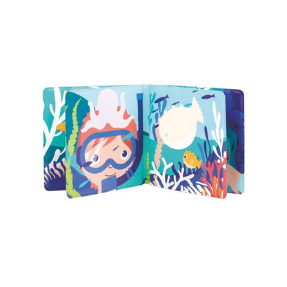 LUDI Badspeelgoed Magisch Badboek Zee Thema Veelkleurig