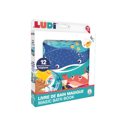 LUDI Badspeelgoed Magisch Badboek Zee Thema Veelkleurig