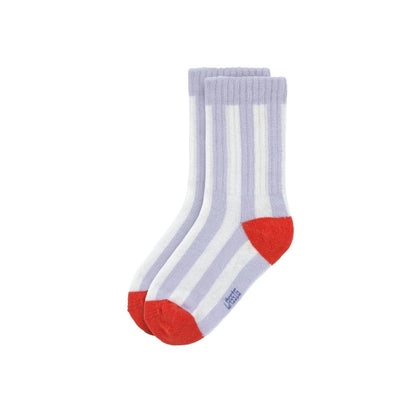 Lässig Chaussettes de tennis Cat Violet – 3 paires