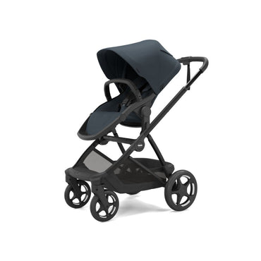 Thule Pousette 3 en 1 Charm Darkest Blue + Nacelle Darkest Blue + Siège-auto Groupe 0+ Maple Darkest Blue + Adaptateur pour siège-auto