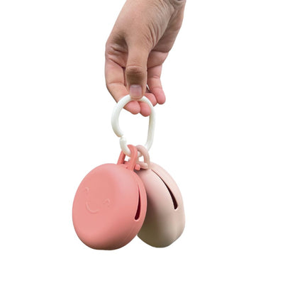 Owego Siliconen Snackdoos Flower Roze