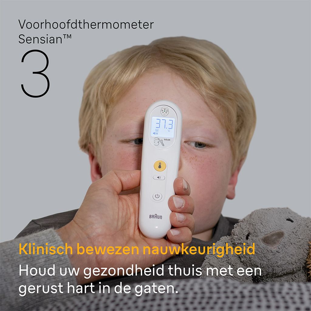 Braun Thermometer Sensian 3 White