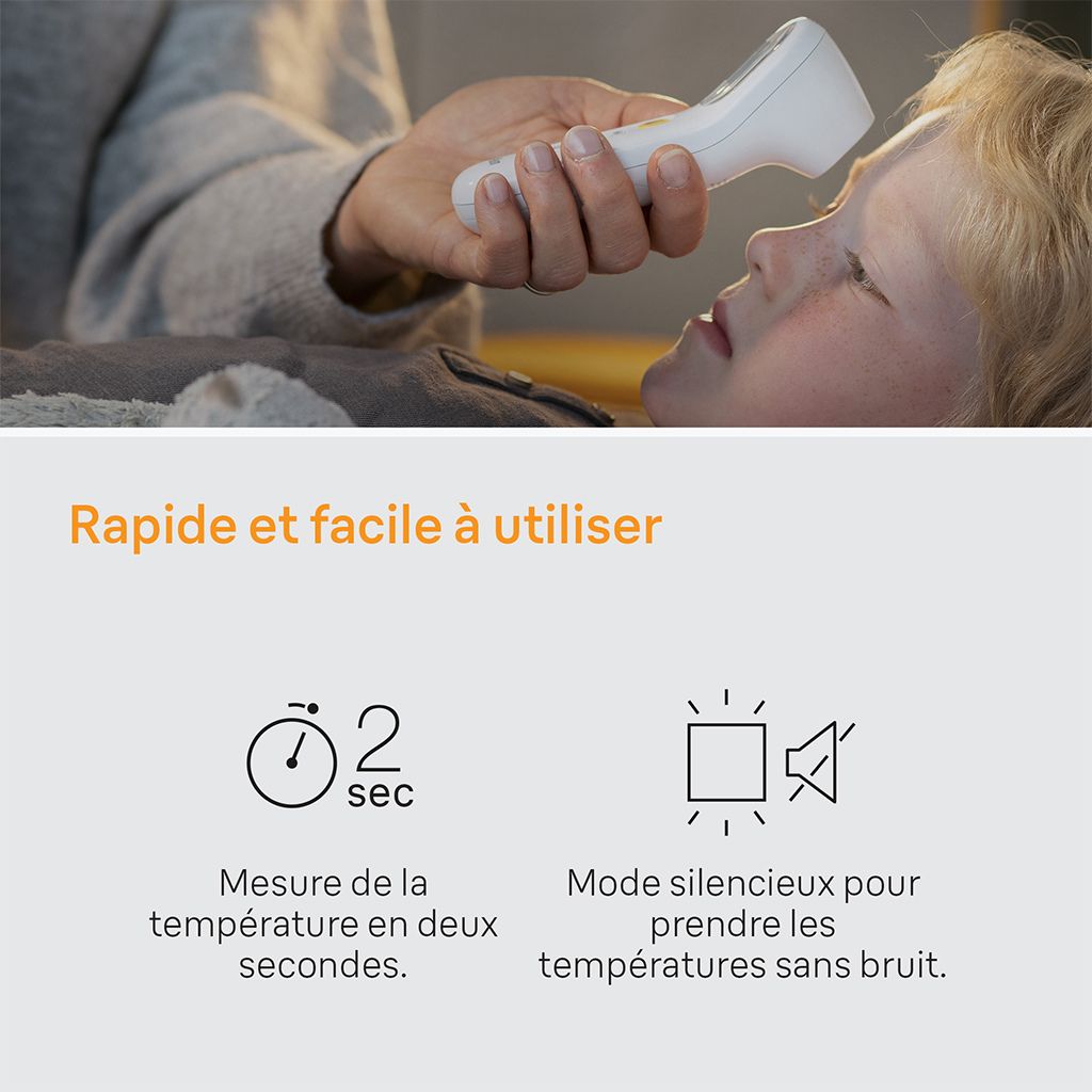 Braun Thermometer Sensian 3 White