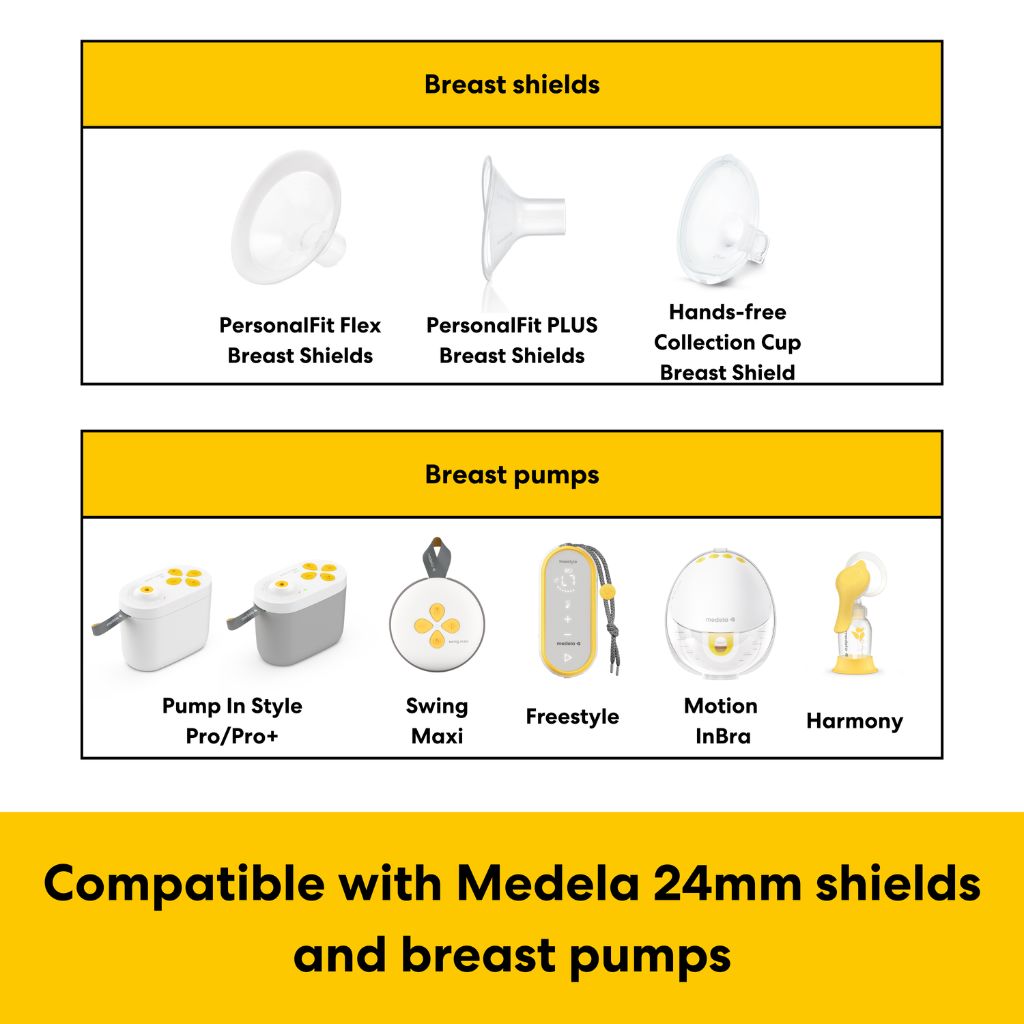 Medela Inzetstukken Voor Borstschilden Silicone – 6 Stuks