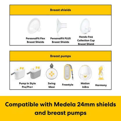 Medela Inzetstukken Voor Borstschilden Silicone – 6 Stuks