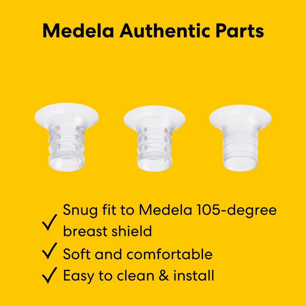 Medela Inzetstukken Voor Borstschilden Silicone – 6 Stuks
