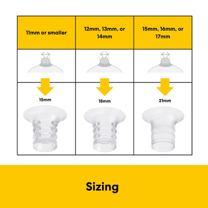 Medela Inzetstukken Voor Borstschilden Silicone – 6 Stuks
