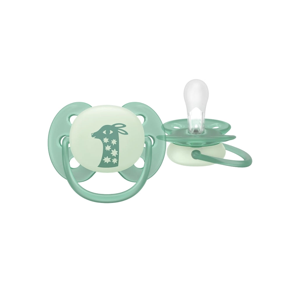 Philips AVENT Sucette +0 mois Soft Day & Night - 4 pièces