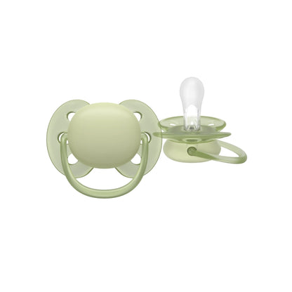 Philips AVENT Sucette +6 mois Soft Night Deco - 4 pièces