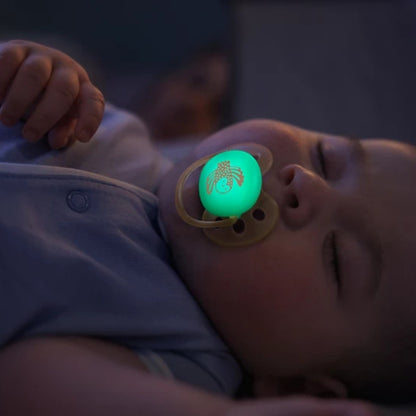 Philips AVENT Sucette +0 mois Soft Night Mystery Couleur/Motif Bleu/Vert ou Rose/Jaune