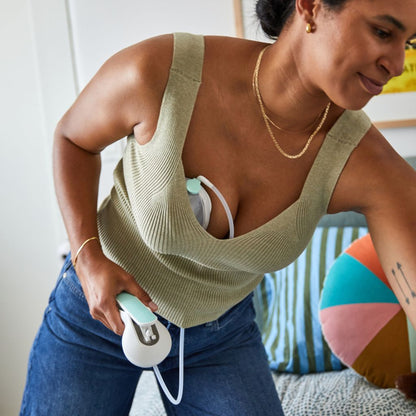 Elvie Tire-lait Manuel Singel Wave Transparent