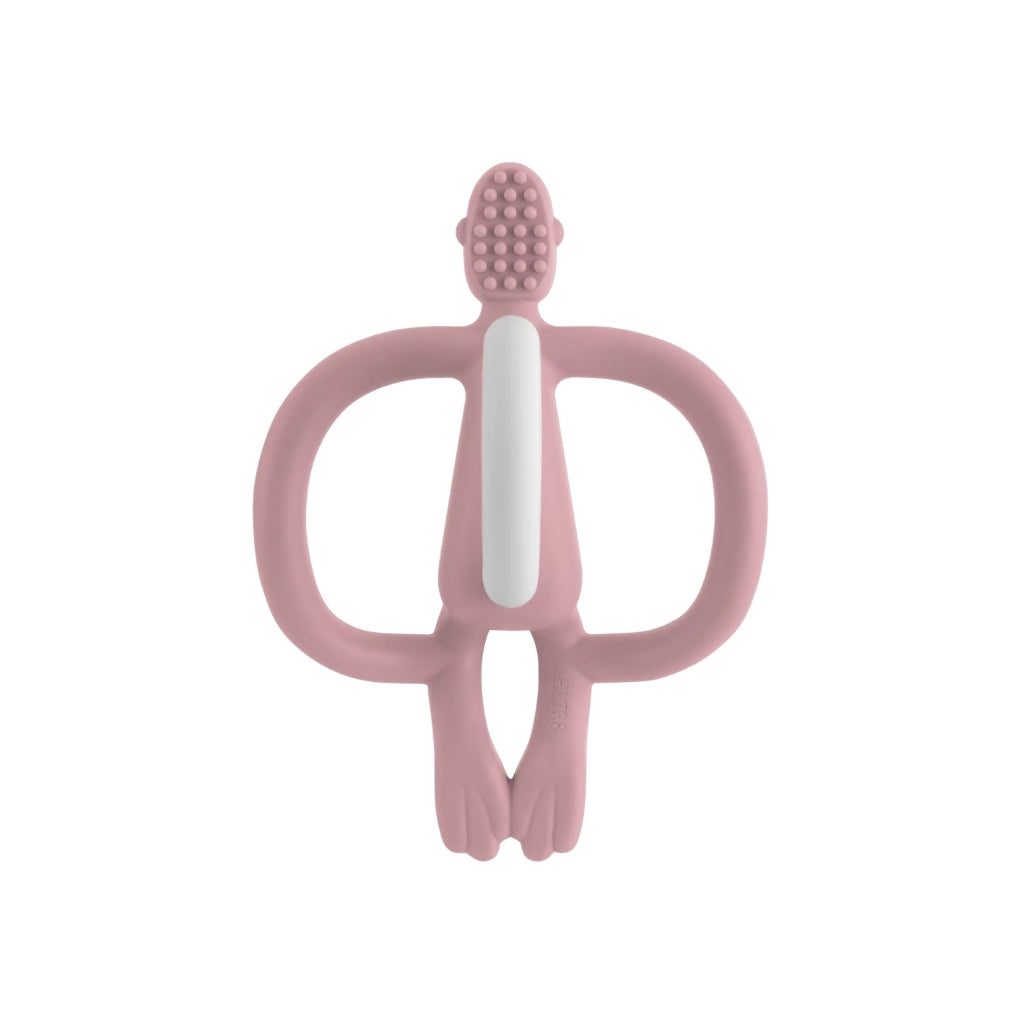 Matchstick Monkey Anneau De Dentition Vieux Rose