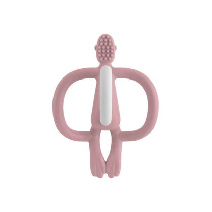 Matchstick Monkey Anneau De Dentition Vieux Rose