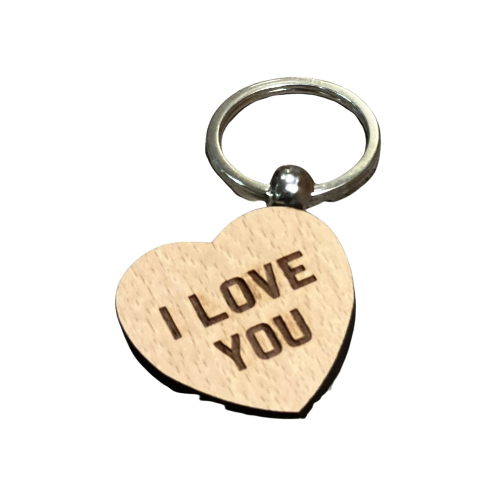 Dotti Sleutelhanger Hartvorm "I Love You"
