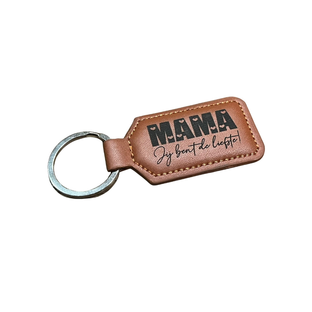 Dotti Sleutelhanger Leather "MAMA Jij Bent de Liefste"