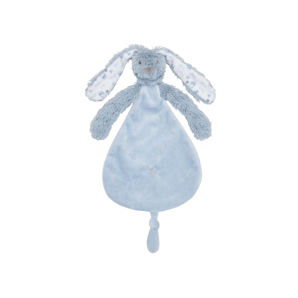 Happy Horse Knuffeldoekje Rabbit Richie Blue Graphic 25 cm